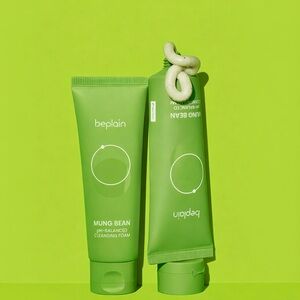 beplain Mung Bean pH-Balanced Cleansing Foam
